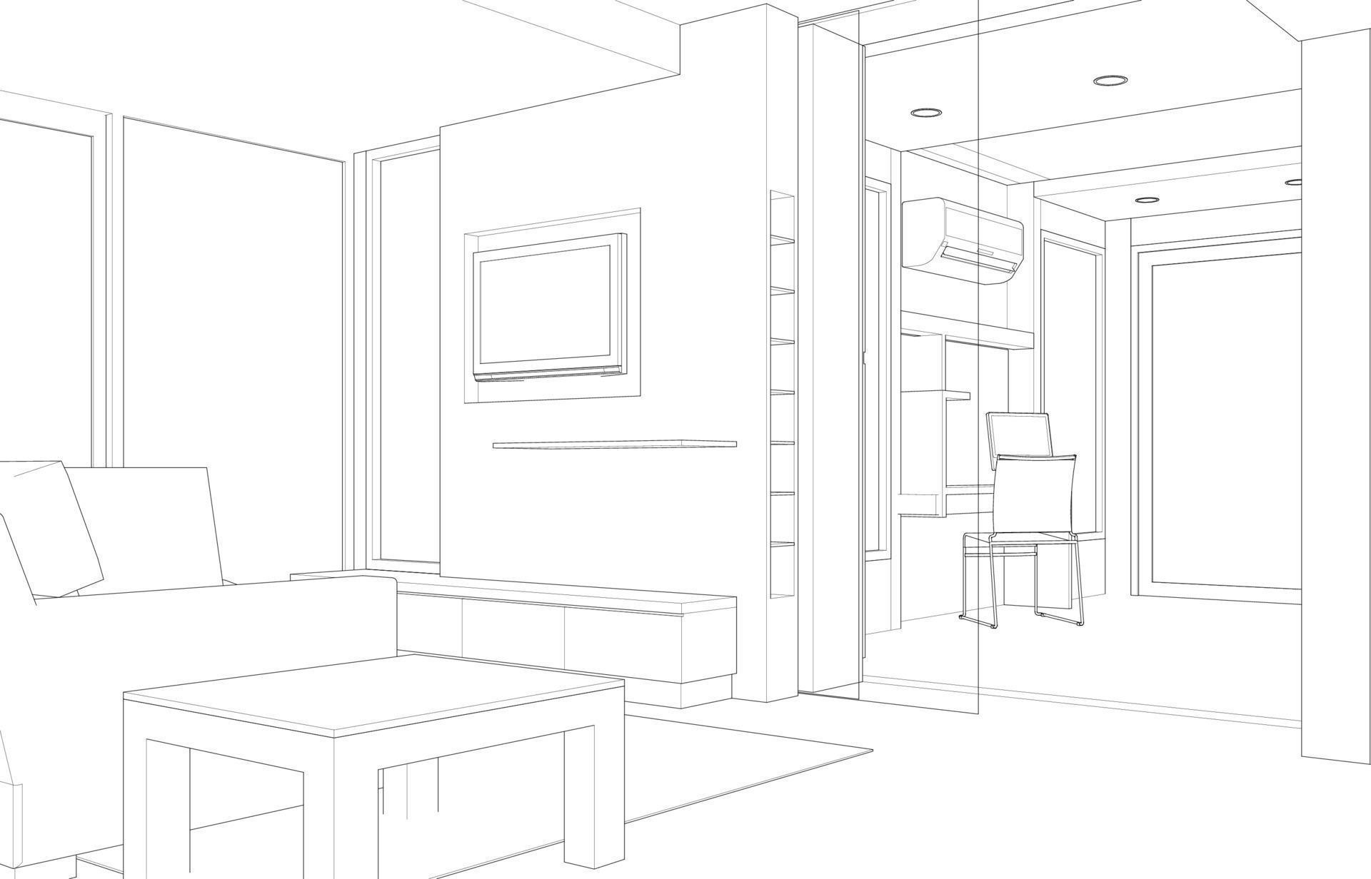Resedential Interior Design hero background